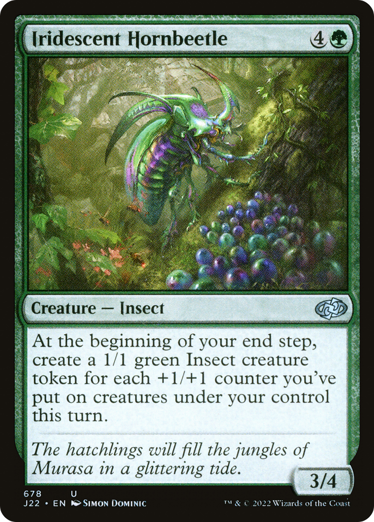Iridescent Hornbeetle [Jumpstart 2022] - Destination Retro