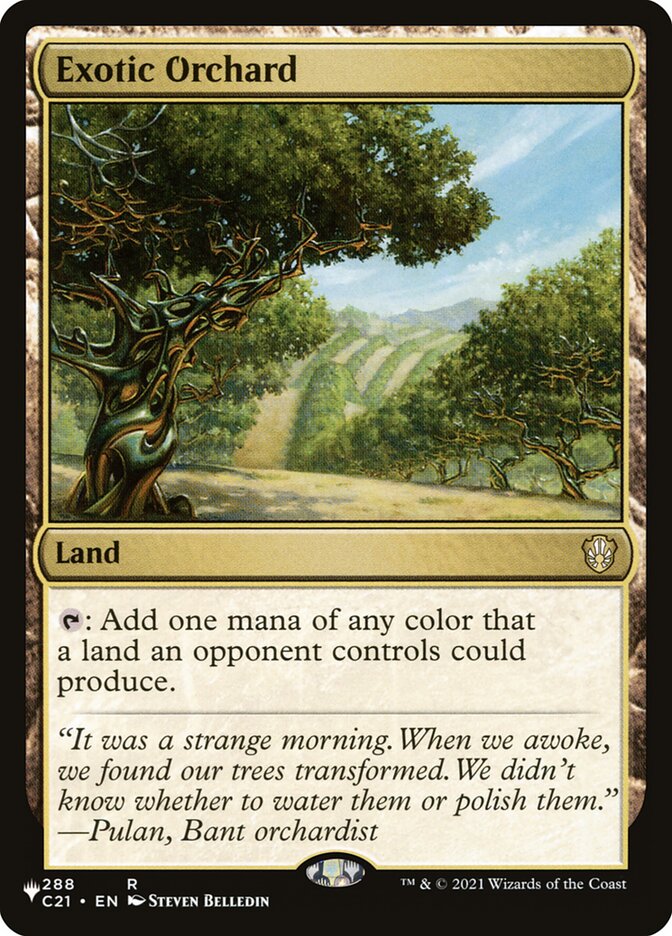 Exotic Orchard [Secret Lair: Heads I Win, Tails You Lose] - Destination Retro