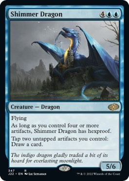 Shimmer Dragon [Jumpstart 2022] - Destination Retro