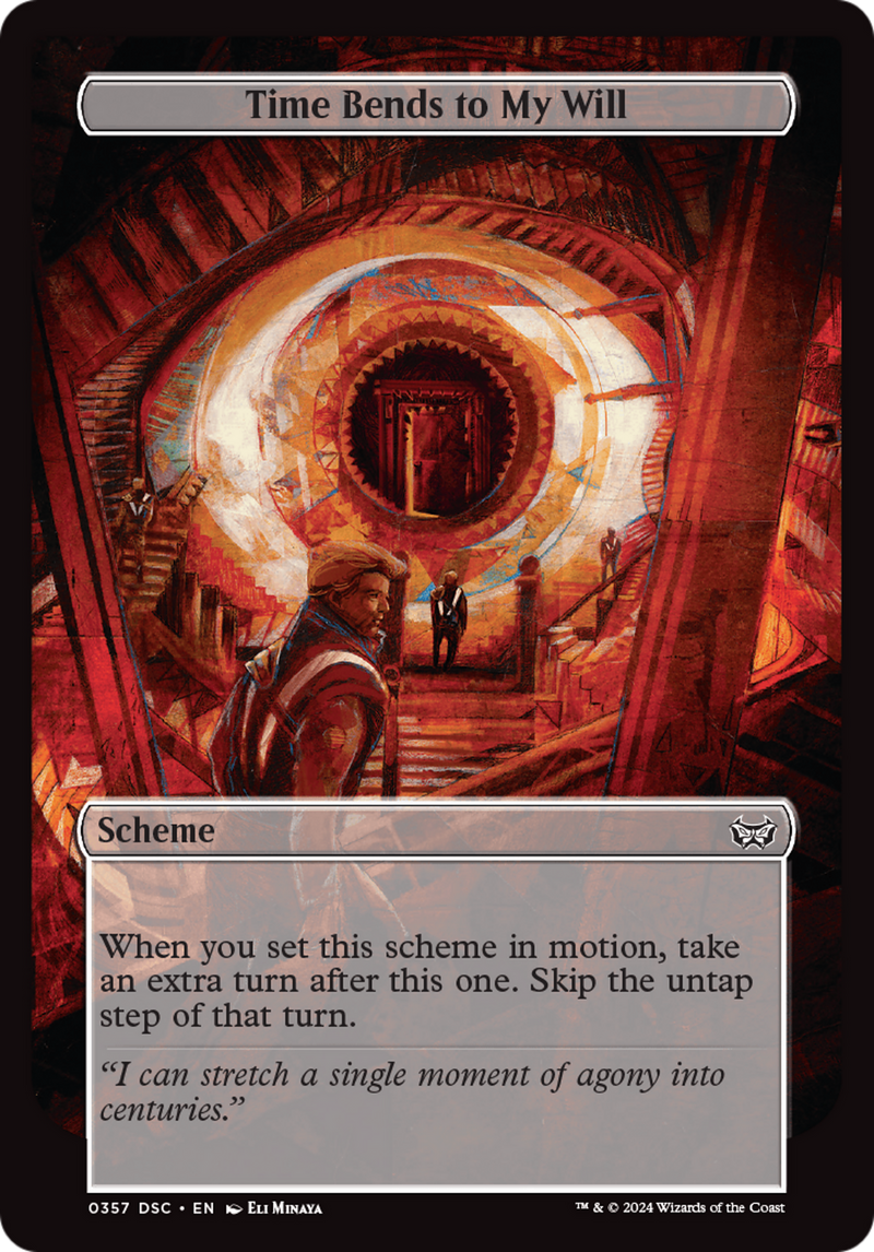 Time Bends to My Will (Full Art) [Duskmourn: Archenemy] - Destination Retro