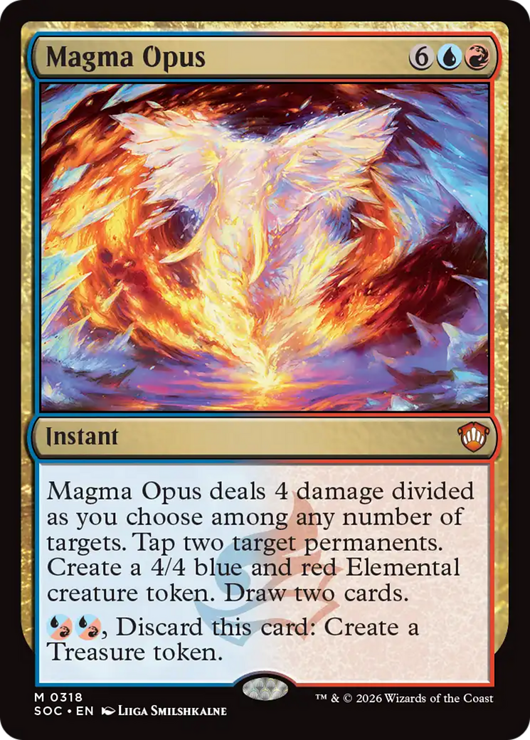 Magma Opus [Secrets of Strixhaven Commander] - Destination Retro