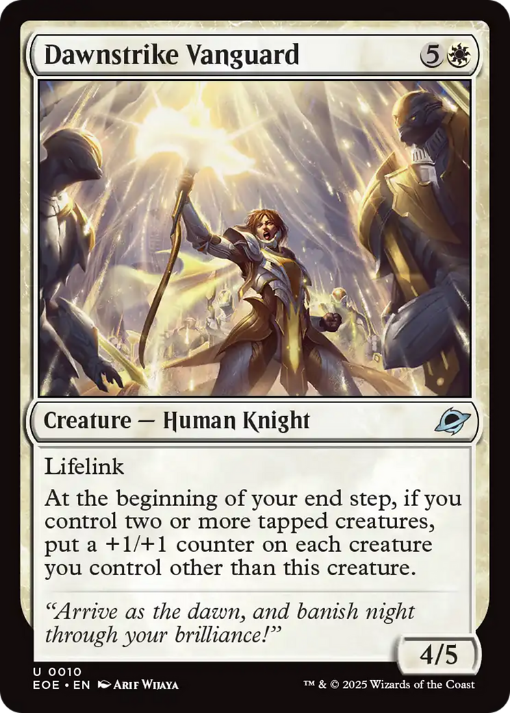 Dawnstrike Vanguard [Edge of Eternities] - Destination Retro