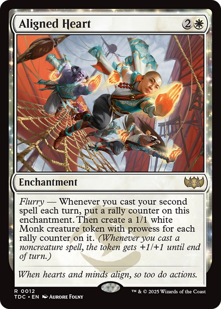 Aligned Heart [Tarkir: Dragonstorm Commander] - Destination Retro