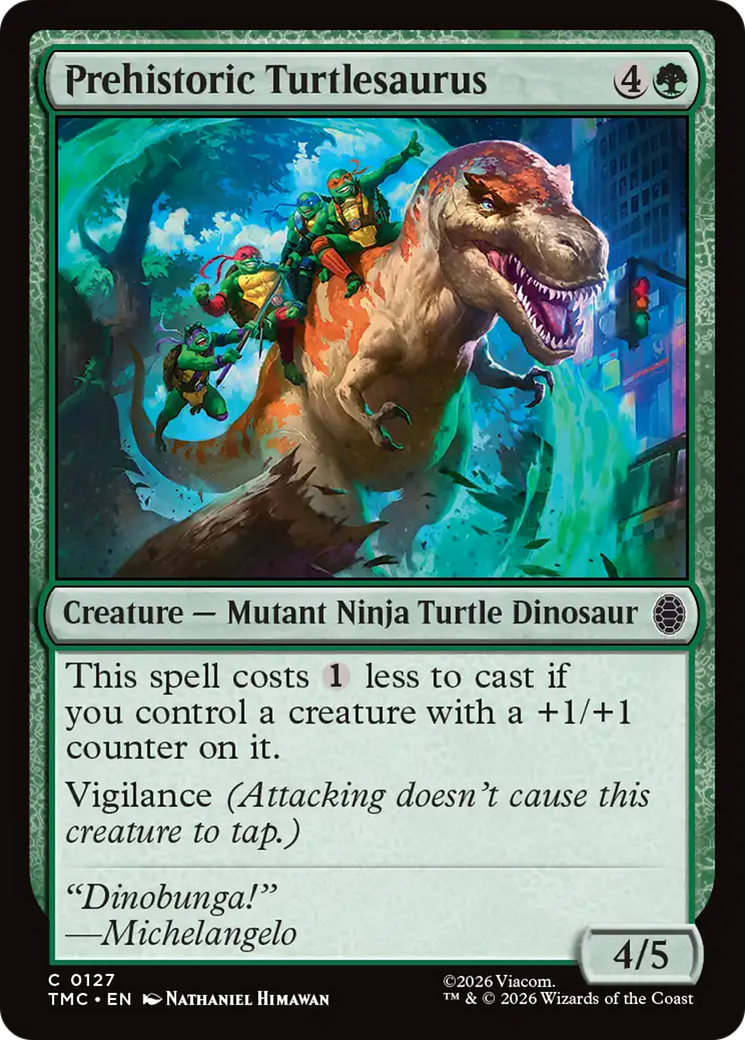 Prehistoric Turtlesaurus [Teenage Mutant Ninja Turtles Commander] - Destination Retro