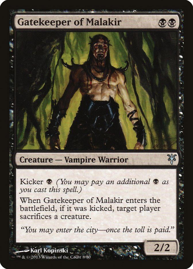 Gatekeeper of Malakir [Duel Decks: Sorin vs. Tibalt] - Destination Retro