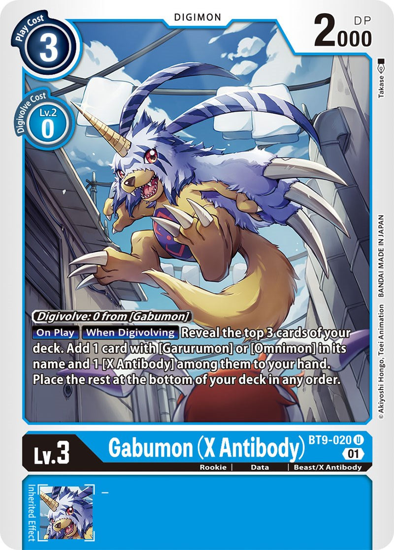 Gabumon (X Antibody) [BT9-020] [X Record] - Destination Retro