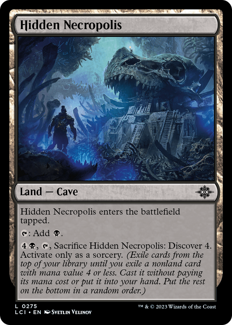 Hidden Necropolis [The Lost Caverns of Ixalan] - Destination Retro