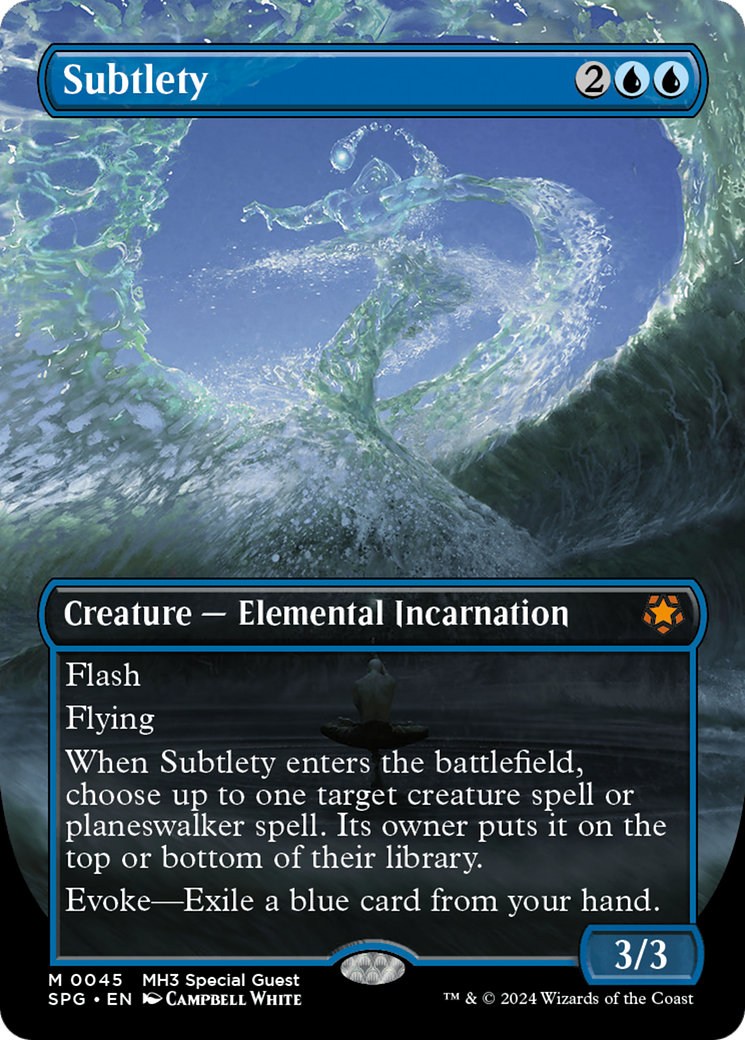 Subtlety (Borderless) [Modern Horizons 3 Special Guests] - Destination Retro