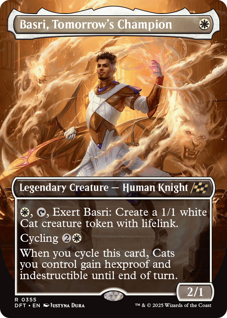 Basri, Tomorrow's Champion (Borderless) [Aetherdrift] - Destination Retro