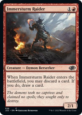 Immersturm Raider [Jumpstart 2022] - Destination Retro