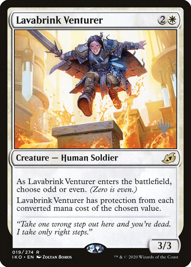 Lavabrink Venturer (Promo Pack) [Ikoria: Lair of Behemoths Promos] - Destination Retro
