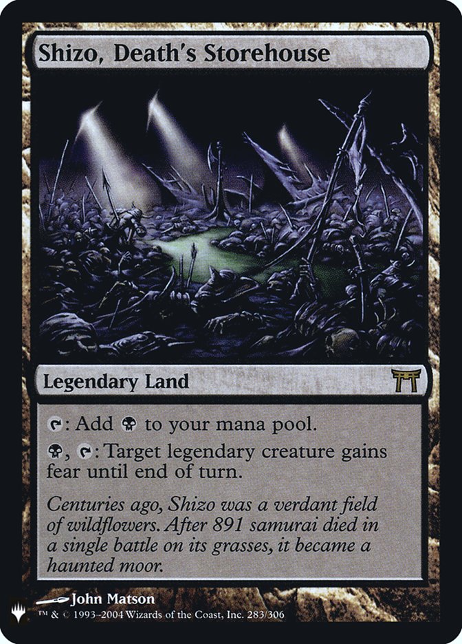 Shizo, Death's Storehouse [Mystery Booster] - Destination Retro