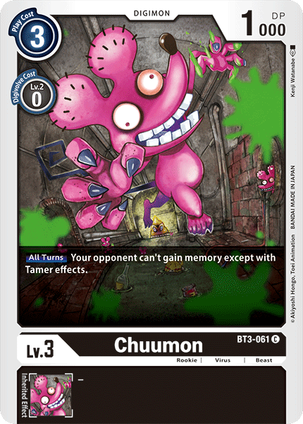 Chuumon [BT3-061] [Release Special Booster Ver.1.0] - Destination Retro