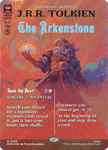 The Arkenstone (Borderless) (Surge Foil) [The Hobbit] - Destination Retro