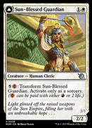 Sun-Blessed Guardian // Furnace-Blessed Conqueror [March of the Machine] - Destination Retro