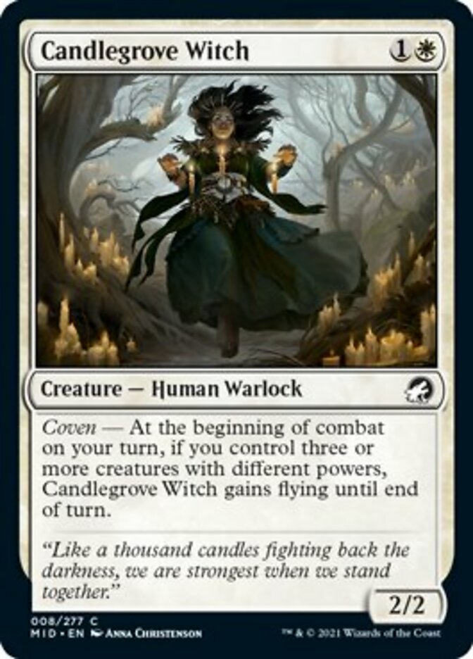 Candlegrove Witch [Innistrad: Midnight Hunt] - Destination Retro
