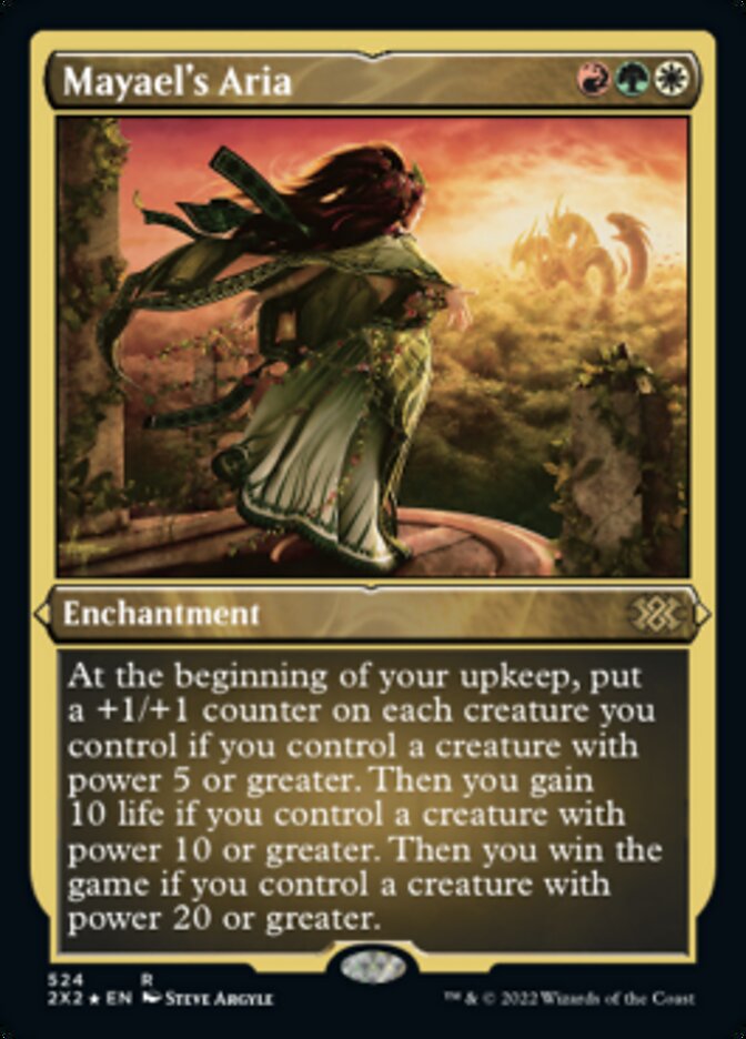 Mayael's Aria (Foil Etched) [Double Masters 2022] - Destination Retro
