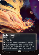 Endless Sands (0150) (Borderless) (Galaxy Foil) [Edge of Eternities: Stellar Sights] - Destination Retro