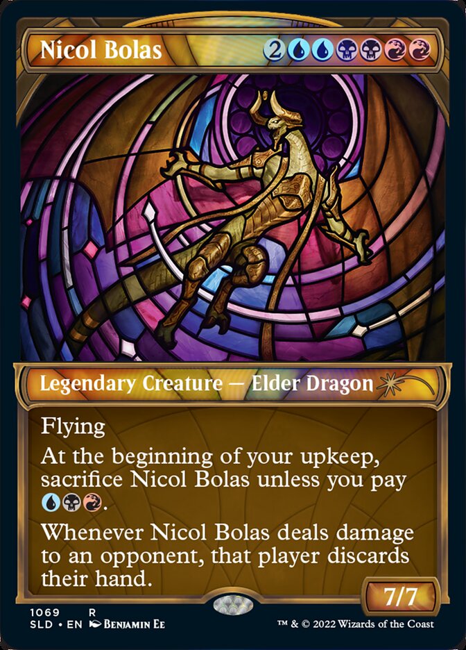 Nicol Bolas (Showcase Textured) [Secret Lair Drop Series] - Destination Retro