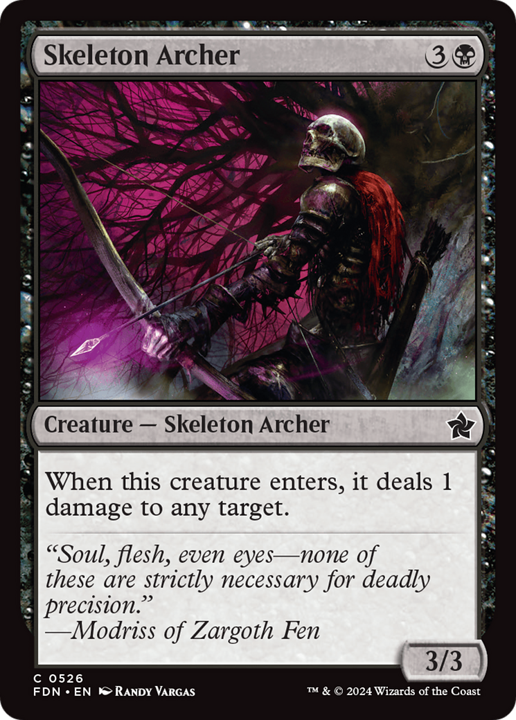 Skeleton Archer [Foundations] - Destination Retro