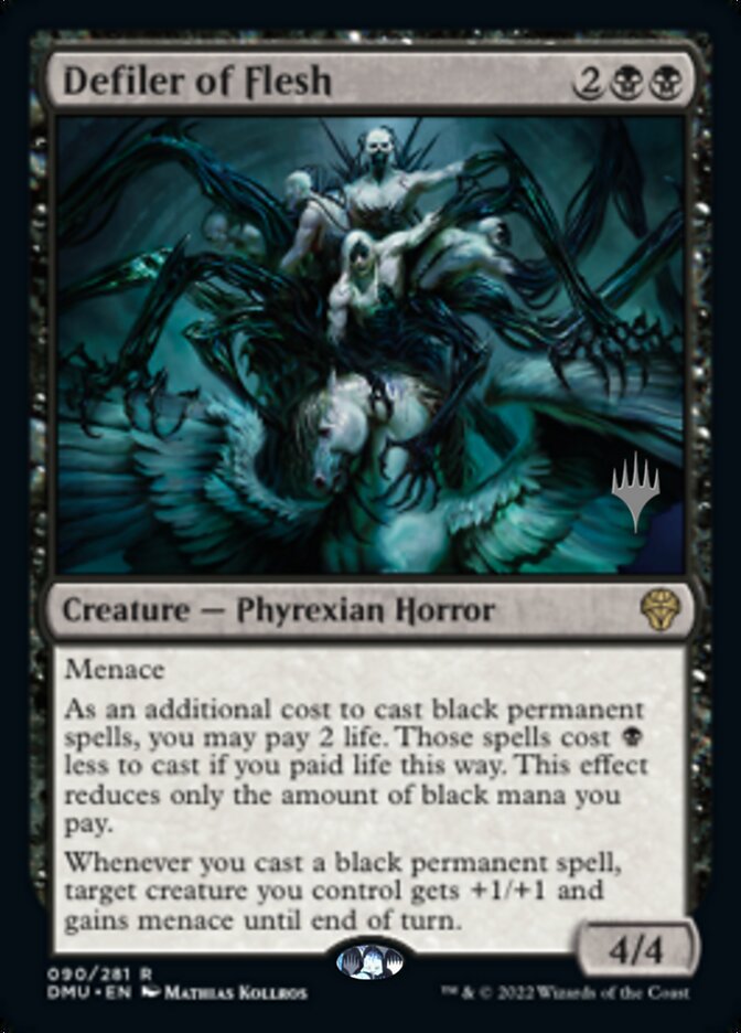 Defiler of Flesh (Promo Pack) [Dominaria United Promos] - Destination Retro