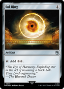 Sol Ring (Surge Foil) [Doctor Who] - Destination Retro