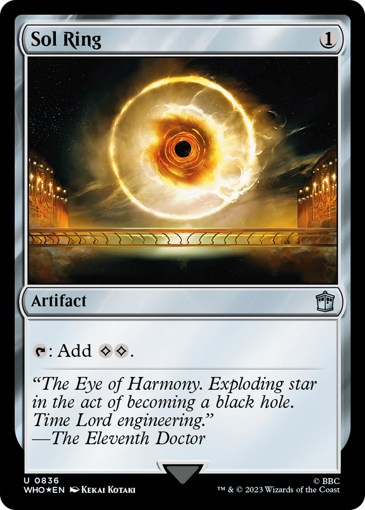 Sol Ring (Surge Foil) [Doctor Who] - Destination Retro