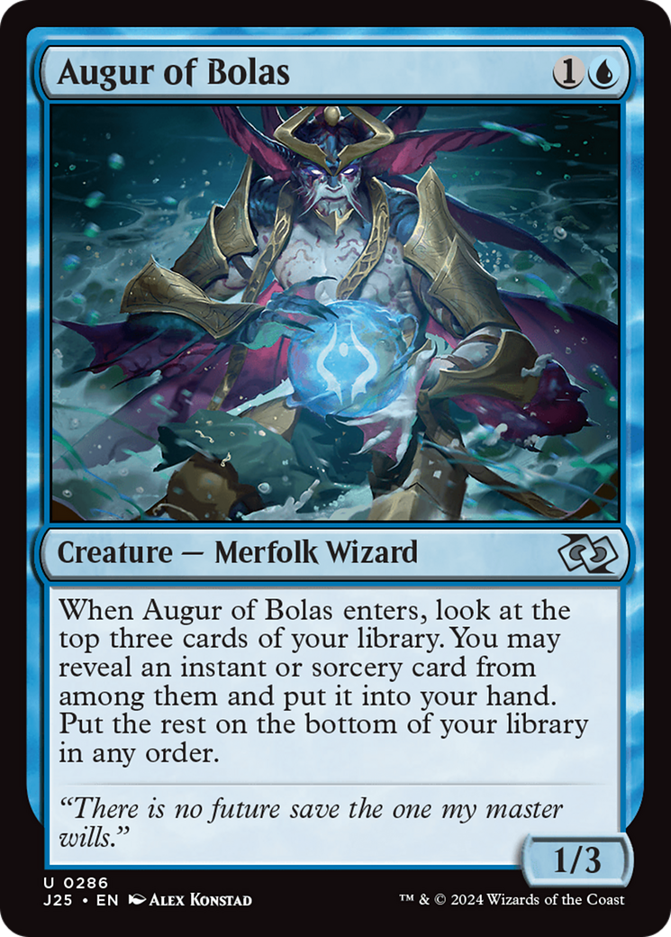 Augur of Bolas [Foundations Jumpstart] - Destination Retro