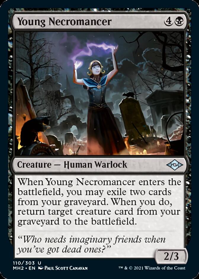 Young Necromancer [Modern Horizons 2] - Destination Retro
