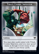 Tibalt, Cosmic Impostor Emblem [Kaldheim Tokens] - Destination Retro