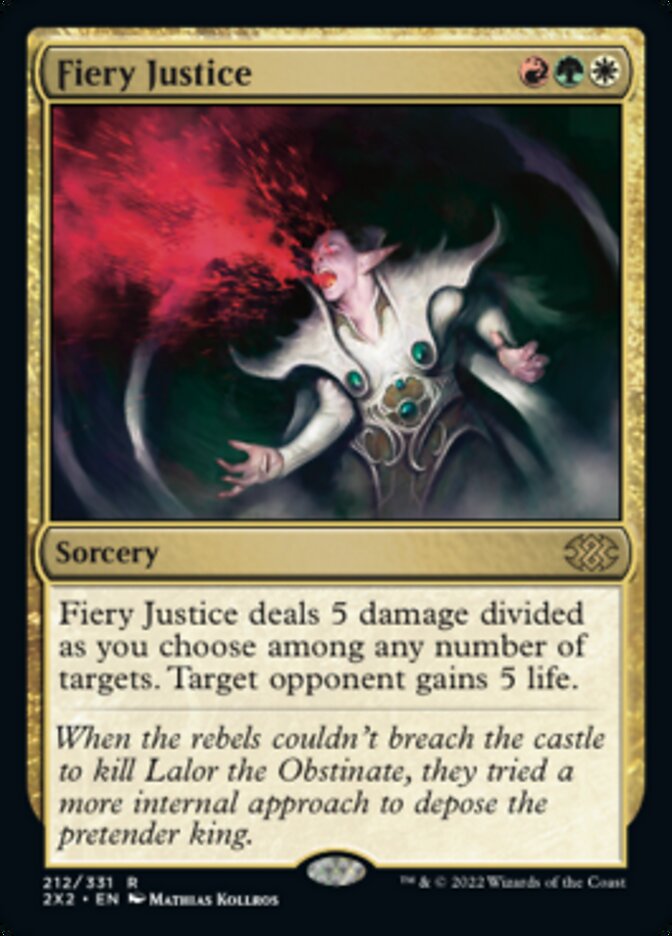 Fiery Justice [Double Masters 2022] - Destination Retro