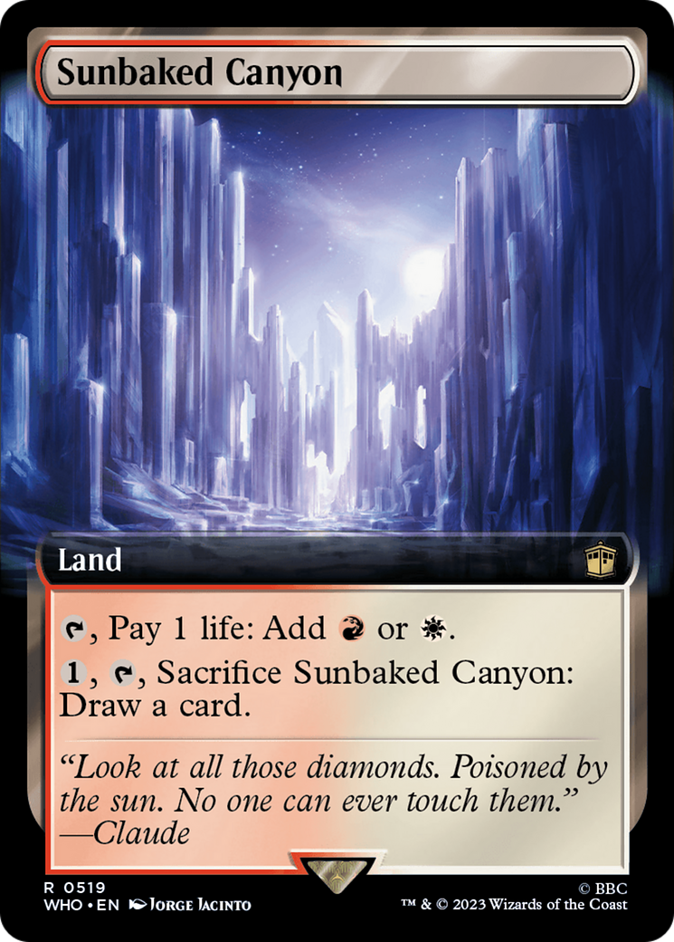Sunbaked Canyon (Extended Art) [Doctor Who] - Destination Retro