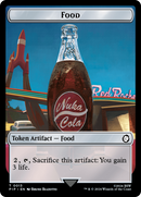 Food (0013) // Wasteland Survival Guide Double-Sided Token [Fallout Tokens] - Destination Retro