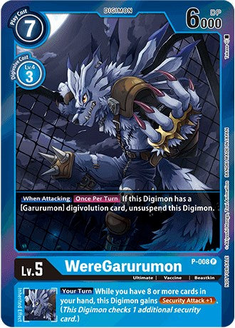WereGarurumon [P-008] (Gift Box 2022) [Promotional Cards] - Destination Retro