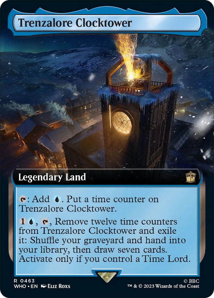 Trenzalore Clocktower (Extended Art) [Doctor Who] - Destination Retro