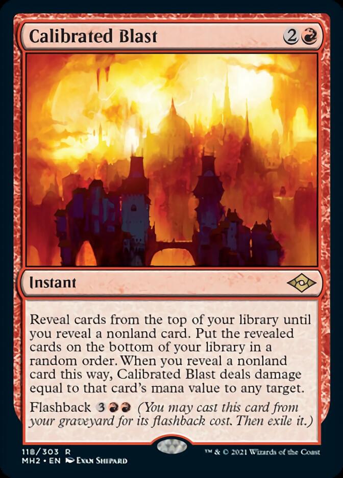 Calibrated Blast [Modern Horizons 2] - Destination Retro
