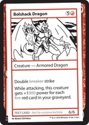 Bolshack Dragon [Mystery Booster 2 Playtest Cards] - Destination Retro