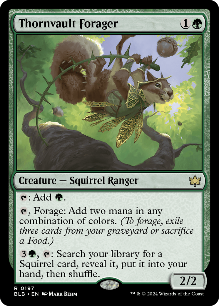 Thornvault Forager [Bloomburrow] - Destination Retro