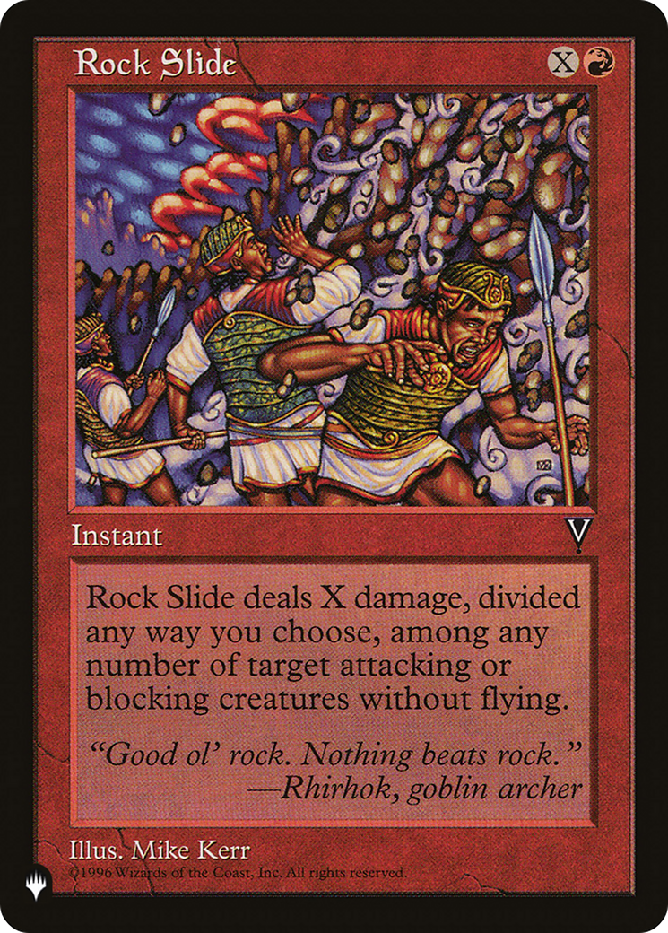 Rock Slide [The List] - Destination Retro