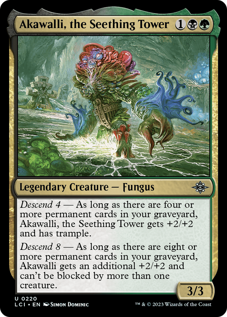 Akawalli, the Seething Tower [The Lost Caverns of Ixalan] - Destination Retro