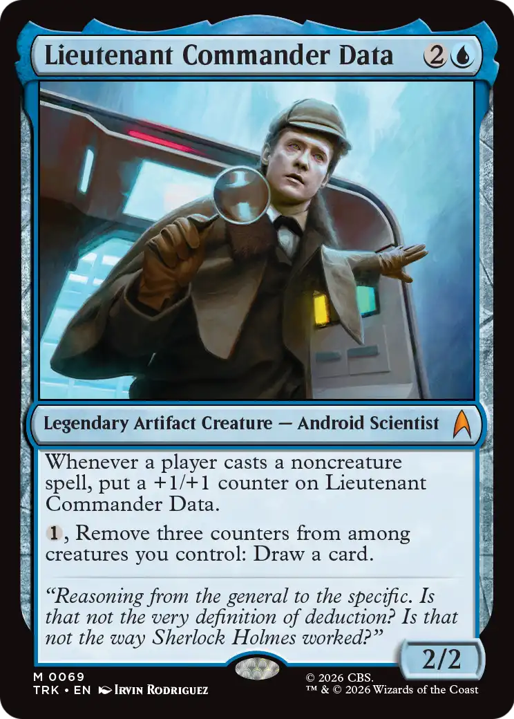 Lieutenant Commander Data [Star Trek] - Destination Retro