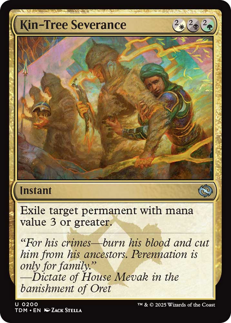Kin-Tree Severance [Tarkir: Dragonstorm] - Destination Retro