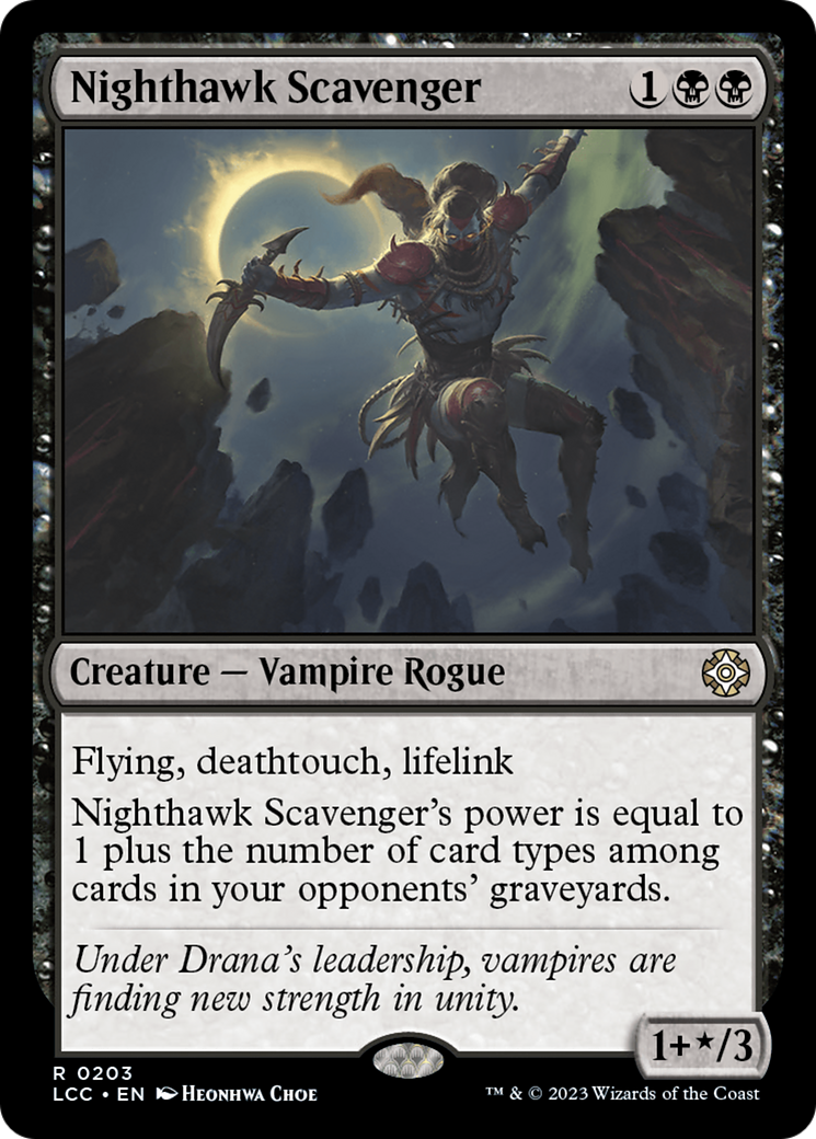 Nighthawk Scavenger [The Lost Caverns of Ixalan Commander] - Destination Retro