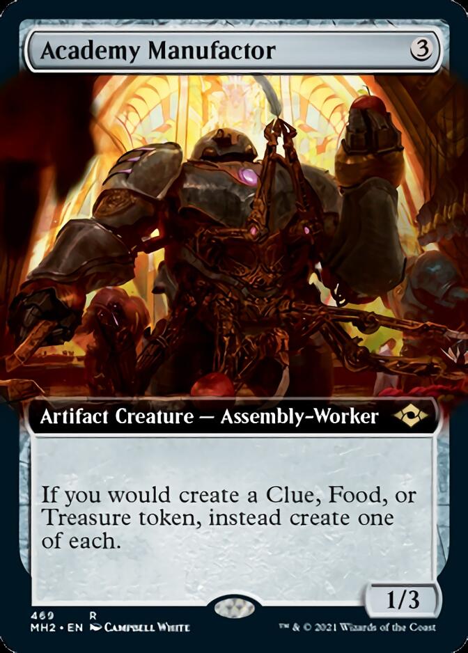 Academy Manufactor (Extended Art) [Modern Horizons 2] - Destination Retro