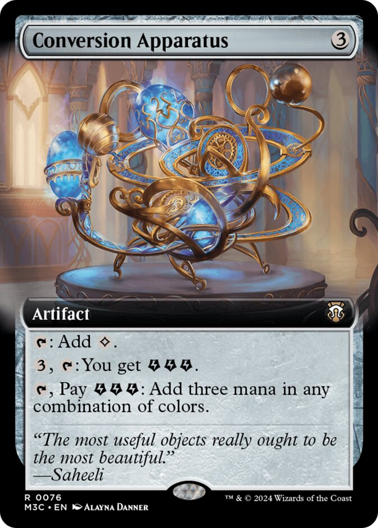 Conversion Apparatus (Extended Art) [Modern Horizons 3 Commander] - Destination Retro