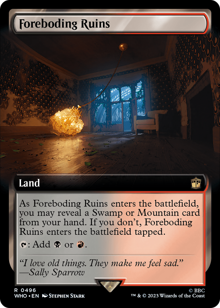 Foreboding Ruins (Extended Art) [Doctor Who] - Destination Retro