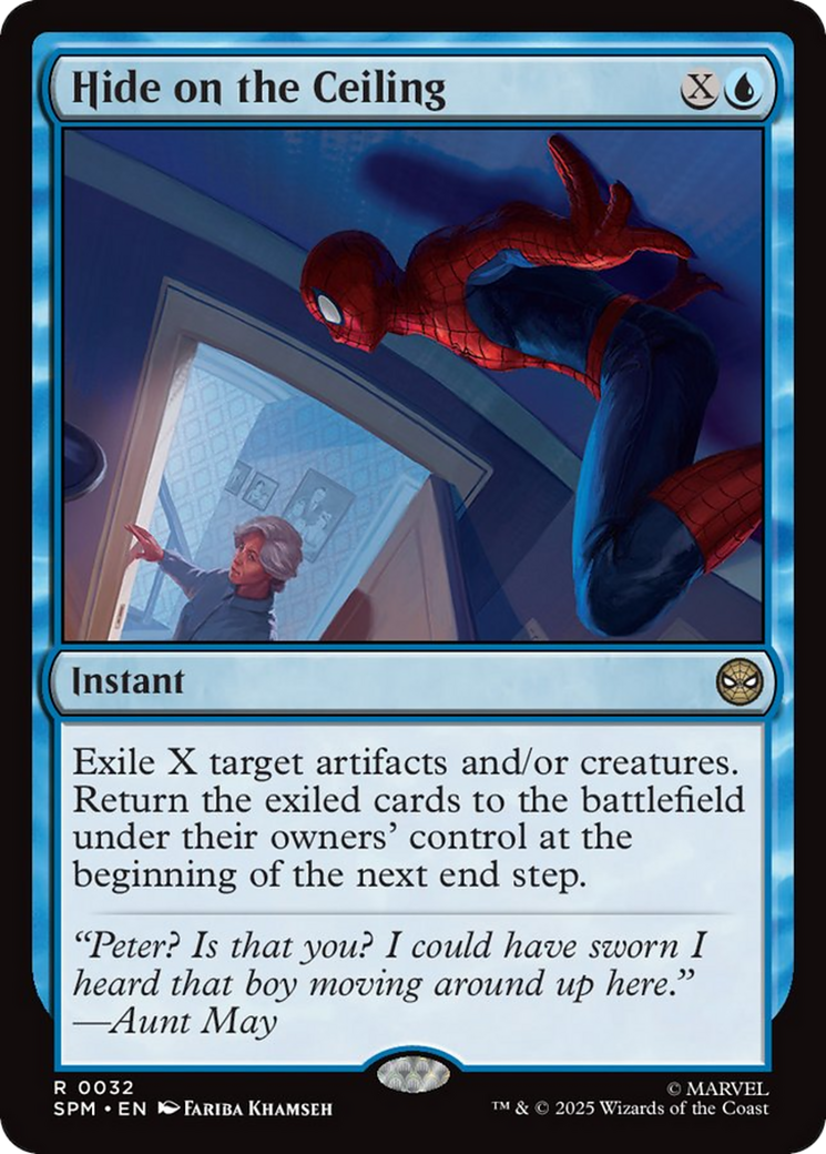 Hide on the Ceiling [Marvel's Spider-Man] - Destination Retro