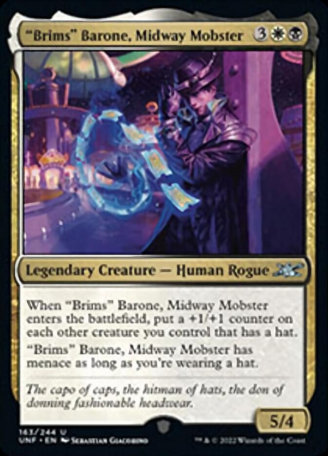 "Brims" Barone, Midway Mobster [Unfinity] - Destination Retro