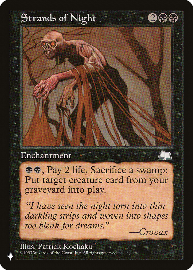 Strands of Night [The List] - Destination Retro