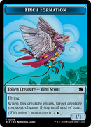 Rabbit // Finch Formation Double-Sided Token [Bloomburrow Tokens] - Destination Retro